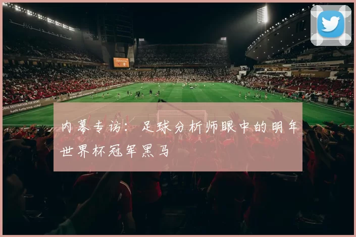 内幕专访:足球分析师眼中的明年世界杯冠军黑马