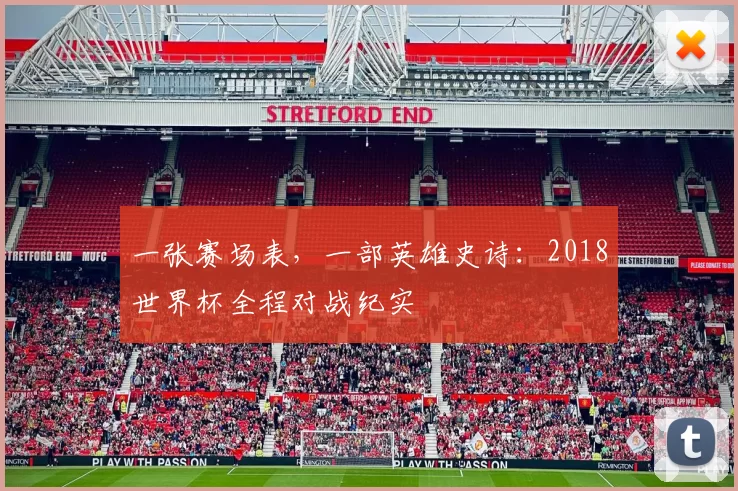一张赛场表,一部英雄史诗:2018世界杯全程对战纪实