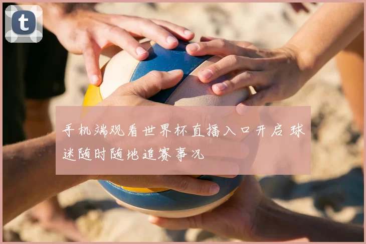手机端观看世界杯直播入口开启 球迷随时随地追赛事况