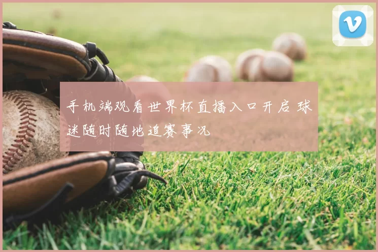 手机端观看世界杯直播入口开启 球迷随时随地追赛事况